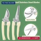 4pack Pruning Shears  Stainless Steel Garden Shears  Sharp Handhled Gardening Sc