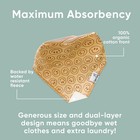 Copper Pearl Baby Bibs For Baby Boy Or Girl - Bandana Drool Bibs For Teething  A