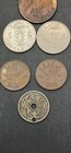 Belgium Lot Of 6 Mixed Circulated Coins- Dates desription In Details