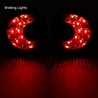 Chrome Rear Turn Signals Led Light