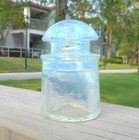 Nice Medium Opalescent Cd 128 Hemingray E-14b Glass Insulator