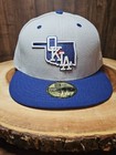 Oklahoma City Dodgers New Era Fitted Hat Cap Size 7 1 2 Minor League Baseball 