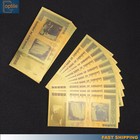 20pcs Zimbabwe  100 Trillion Dollars Gold Bill Banknote Money Collection