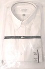 Van Heusen Easy Care Pinpoint Oxford Dress Shirt Men   s 17 1 2 34 35 Solid White