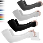 Sun Protection Cooling Arm Sleeves With Thumb Holes - Gardening Outdoors Spor   