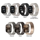 Stainless Steel Link Bracelet Band For Apple Watch Ultra 3 2 1 49mm 46mm S11 10