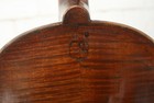 Antique 1920s German Mittenwald Trade Violin Branded William Hirrman Z 1032