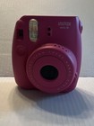 Fujifilm Instax Mini 8 Pink Instant Camera With Patterned Case And Strap
