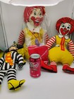 Rare Vintage 1970s Ronald Mcdonald   The Hamburglar Original Dolls  