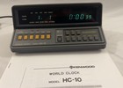 Kenwood Hc-10 World Clock  rare Vintage  Great For Amatuer Radio W  Instructions