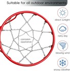 Basketball Net Heavy Duty Stainless Steel Braided Chain Replacement Outdoor