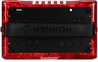 Hohner Corona Ii Diatonic Accordion - Keys Of F bb eb - Red
