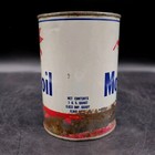 Vintage 1 Qt Mobiloil Motor Oil Gas Service Station Pegasus Advertising