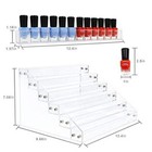 Nail Polish Organizer 72 Bottles Of 6 Layers Acrylic Display Rack Storage Rack C