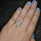 Timeless Victorian Style Labcreated Diamond Edwardian Engagement 14k Goldfn Ring