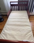 Toddler Size Daybed Frame  Brown Painted Finish  Mattress Included  2 Drawers
