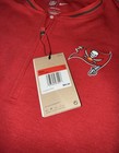 Tampa Bay Buccaneers Nike Men   s 1 4 Zip Coaches Ls Pullover Shirt - Red - Large