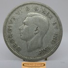 1946 Canada Silver 10 Cents -  c53595nq