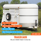 Trailer Jack A Frame Bolt On Trailer Tongue Jack 5000 Lbs With Drop Leg