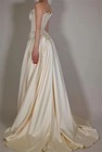 Luxury Colored Evening Gown Off-the-shoulder A-line Beige Ball Party Prom Dress