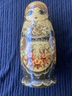 1993 Russian Matryoshka Nesting Dolls Set Of 5 Hand-painted Brown   Tan