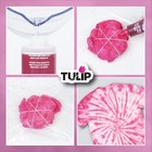Vibrant Tie-dye Kit For Fabric - 4 Fl Oz  Fuchsia Colors  Easy Application