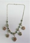 Very Fine Antique Italian Micromosaic Jewelry Necklace   Circa 1920s