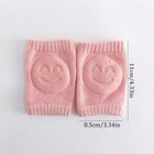 1 Pair Baby Knee Pads Anti-slip Crawling Knee Protector Warm Padded Knee Pads