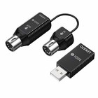 Lekato Wireless Midi Adapter Wireless 5 Pin Usb Midi Interface Ultra Low Latency