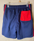 Speedo Mens Sz M Blue Upf50  Comfort Stretch Swim Trunks New  a2 