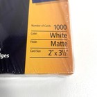 New 1000 Avery 8870 Matte White Business Cards 2  X 3 1 2  Inkjet