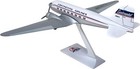 Flight Miniatures Continental Airlines Dc-3 N25673 Desk 1 100 Model Airplane