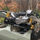 Trail Arc Titanium Mtb Brake Caliper Mounting Bolt   Flat  Cone  Cup Washer  2x 