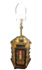 Vintage Captain David Babcock Clipper Ship Maritime Large Hexagon 3-way Lantern