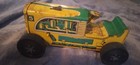 Vintage Marx Climbing Tractor  5 Wind Up Tin Litho Toy With Key 1950s Works 