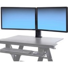 Workfit Dual Monitor Kit     For 2 Monitors Up To 24 Inches  6 To 14 Lbs Each     Ad