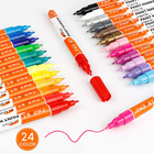 Paint Markers 24 Colors Oil-based Waterproof Never Fade 0 7mm All Art