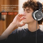 Monitor Studio Wired Headphones  Professional Podcast Headphones   Mixing Ste   