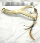 Native American Antler Dream Catcher  11 x5   Turquoise  Cherokee  Coa  Adc31