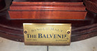 Vintage The Balvenie Scotch Whisky Wooden 3-bottle Display Plinth Stand Tantalus