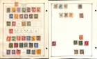 Sweden Stamp Collection 1858-1973 On 42 Scott International Pages  bj 