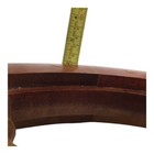 Wooden Ships Captains Wheel 24 Inch W  1 Inch Keyed Bras Hub Decor Boat Steering