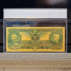 100mg 24k Gold 1896  5 Dollar Bill Silver Certificate Banknote With White Coa