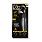 Titanium Trimmer Lighted Hair Cutting Tool And Body Groomer Cordless