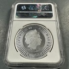 2017-p Australia Silver Kangaroo Ngc M69  First Releases  86258 
