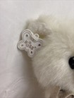Russ Soft  n Suede White Polar Teddy Bear 9  Plush Stuffed Animal W  Bow Tag