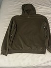 Adidas Men s Green Fleece Pullover Hoodie Logo Graphic  Size M Regular