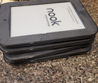 Lot Of 4 Barnes   Noble Nook Simple Touch Bnrv300 Wi-fi 6in Black Ebook Reader