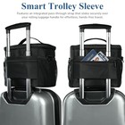  Flight Crew Lunch Bag With Luggage Trolley Sleeve - Professional 10l-compact