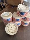 Antique Patriotic American 13 Star American Flag Gar Ribbon 10 Yard Roll